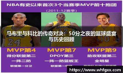 马布里与科比的传奇对决：50分之夜的篮球盛宴与历史回顾